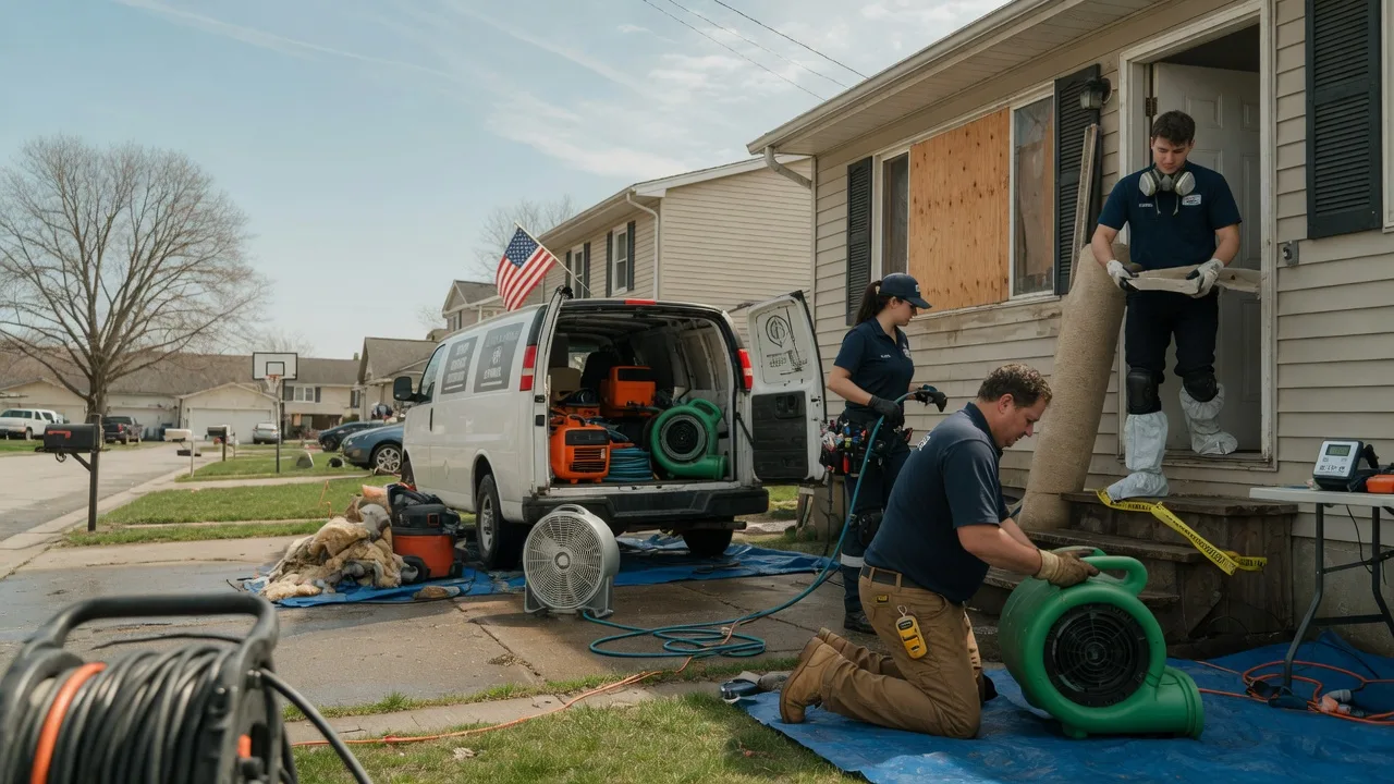 Water Damage Restoration in Epps, LA near me